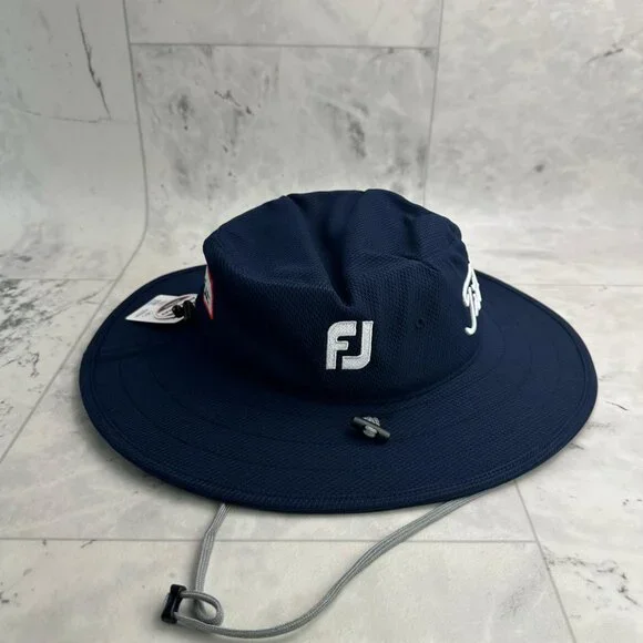 NEW Titleist Tour Aussie Golf Bucket Hat - Navy/White N2 - Picture 4 of 6